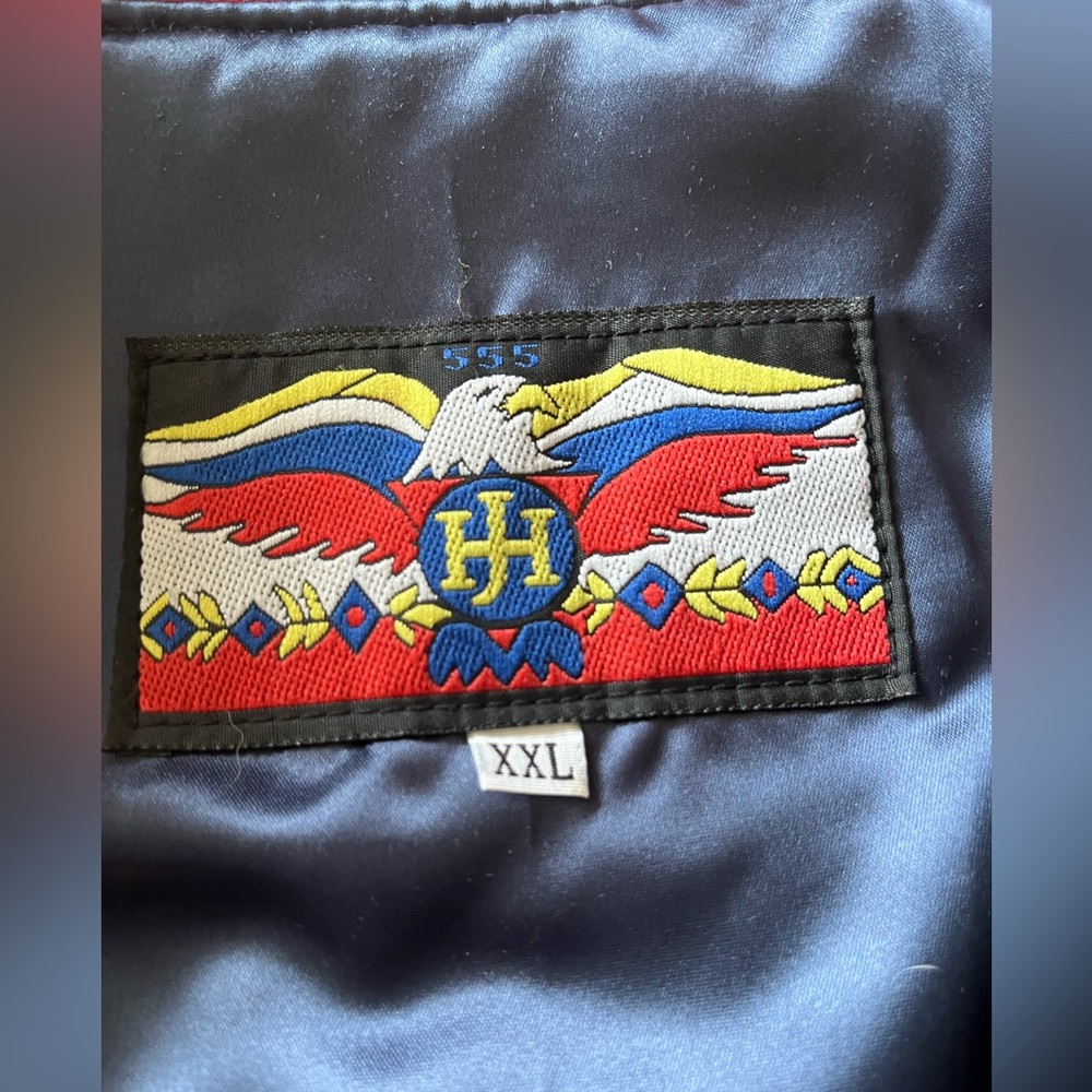 Rare Jeff Hamilton Back to Back 92-93 World Series Blue Jays Jacket leather - Picture 3 of 6